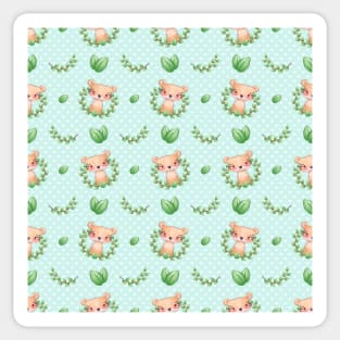 Cute Tiger Animal Pattern Sticker